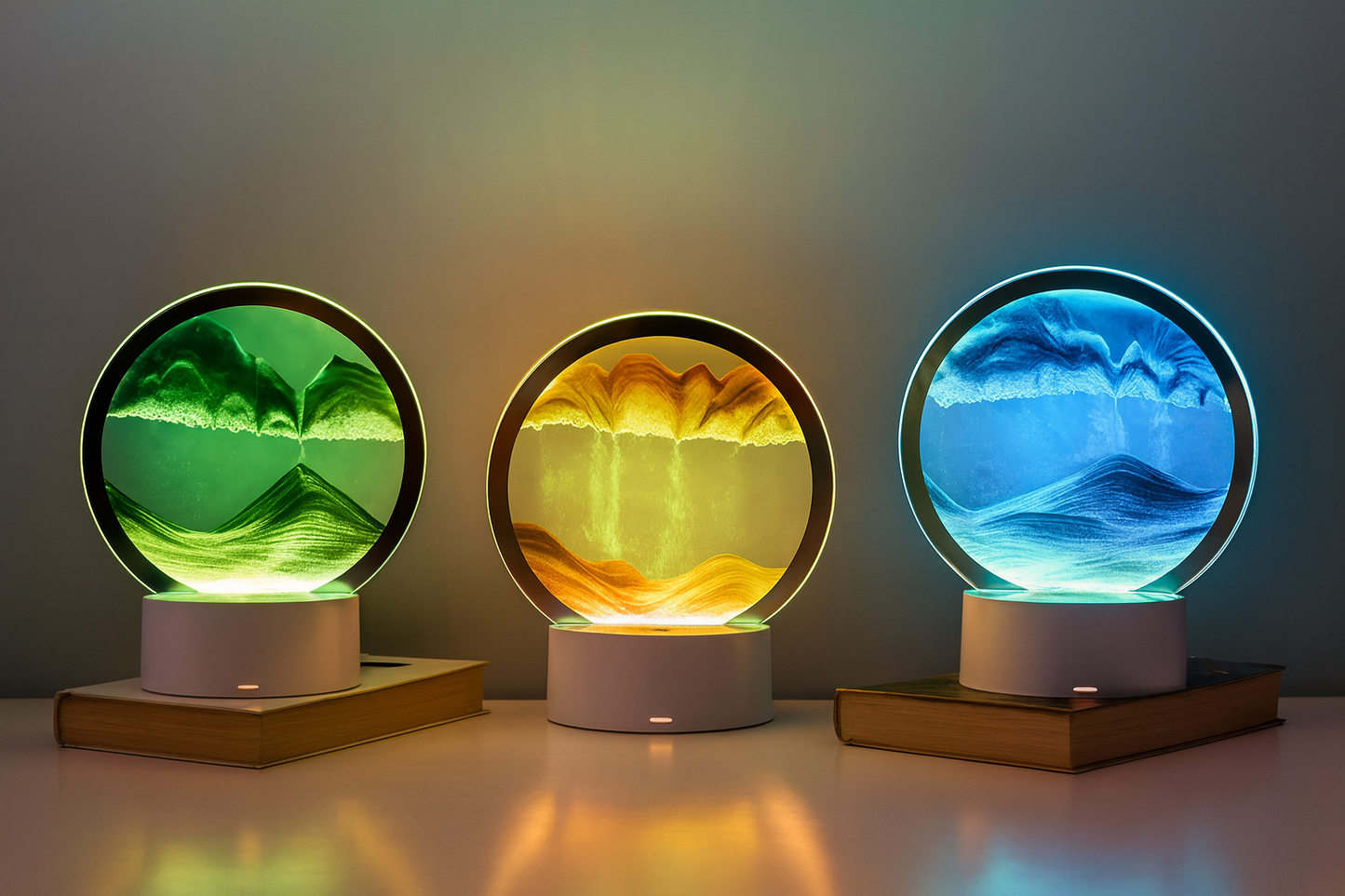 Lampe Sable LED – Décoration Apaisante & Anti-Stress | Zenova