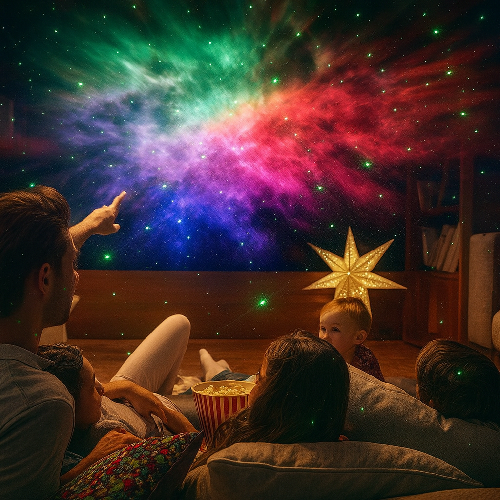 Projecteur Galaxie LED – Ciel Étoilé & Effet Relaxant | Zenova