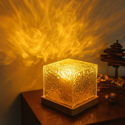 Lampe Vagues LED – Effet Eau & Lumière Zen | Zenova